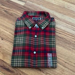 Men’s Flannel button down long sleeve  Shirt
